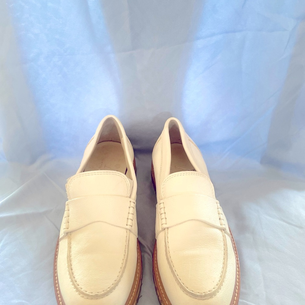 White Italian Loafers by AGL ( Attilio GuistiLeombruni)